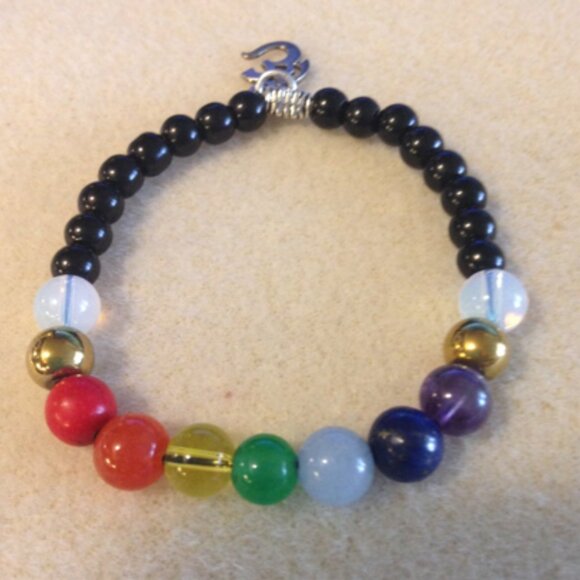 NEW Chakra elastic bracelet - Picture 1 of 2